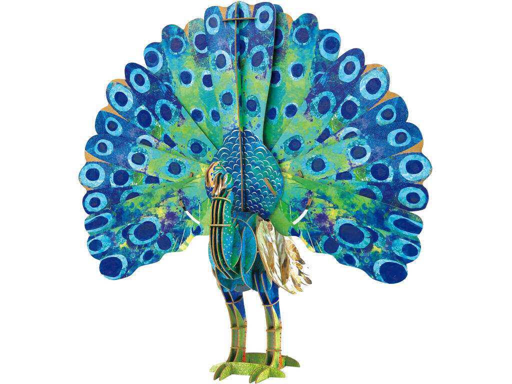 Puzzle 3D Eco Pavo Real Mier Edu ME4213