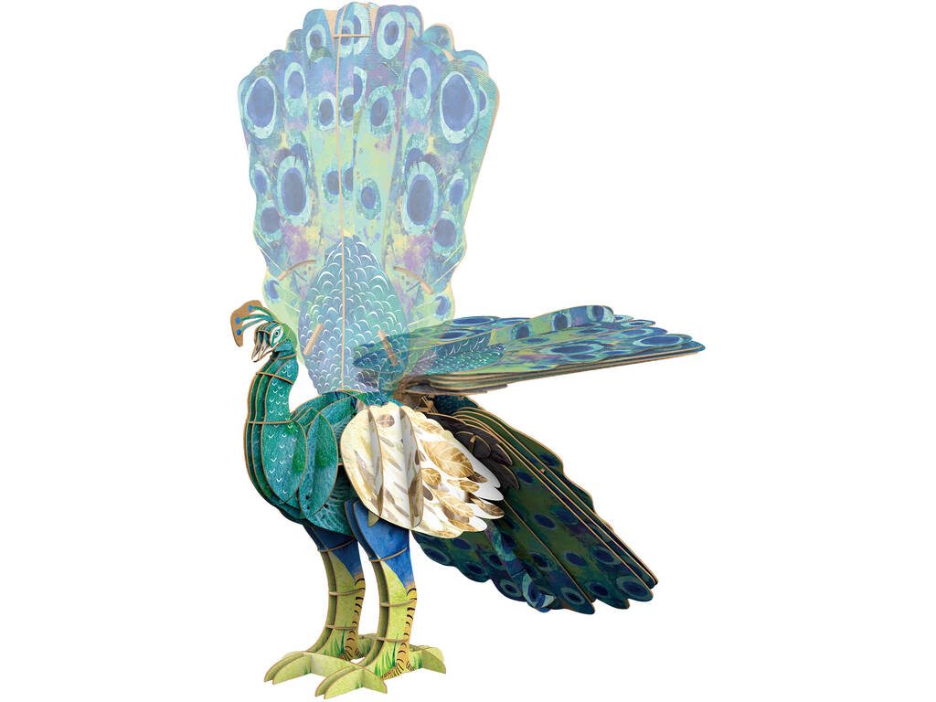 Puzzle 3D Eco Pavo Real Mier Edu ME4213