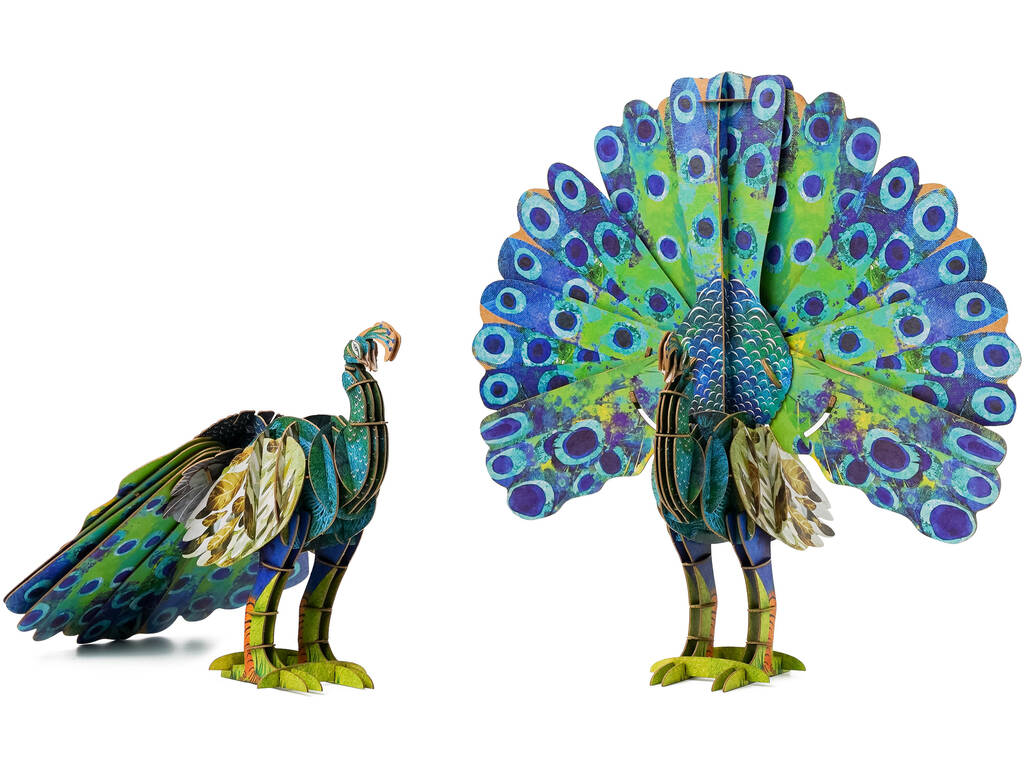 Puzzle 3D Eco Pavo Real Mier Edu ME4213