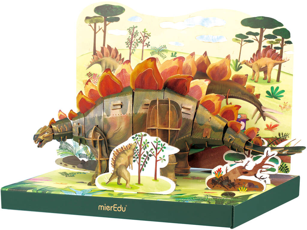 Puzzle 3D Eco Stegosaure
