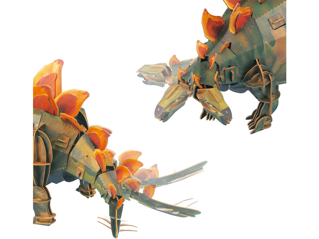 Puzzle 3D Eco Stegosaure