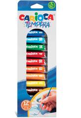 Carioca Temperas Tubo 12 ml de Carioca 40014