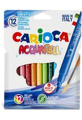 Esferográfica Carioca Acquarell Bolsa Carton 12 de Carioca 42747