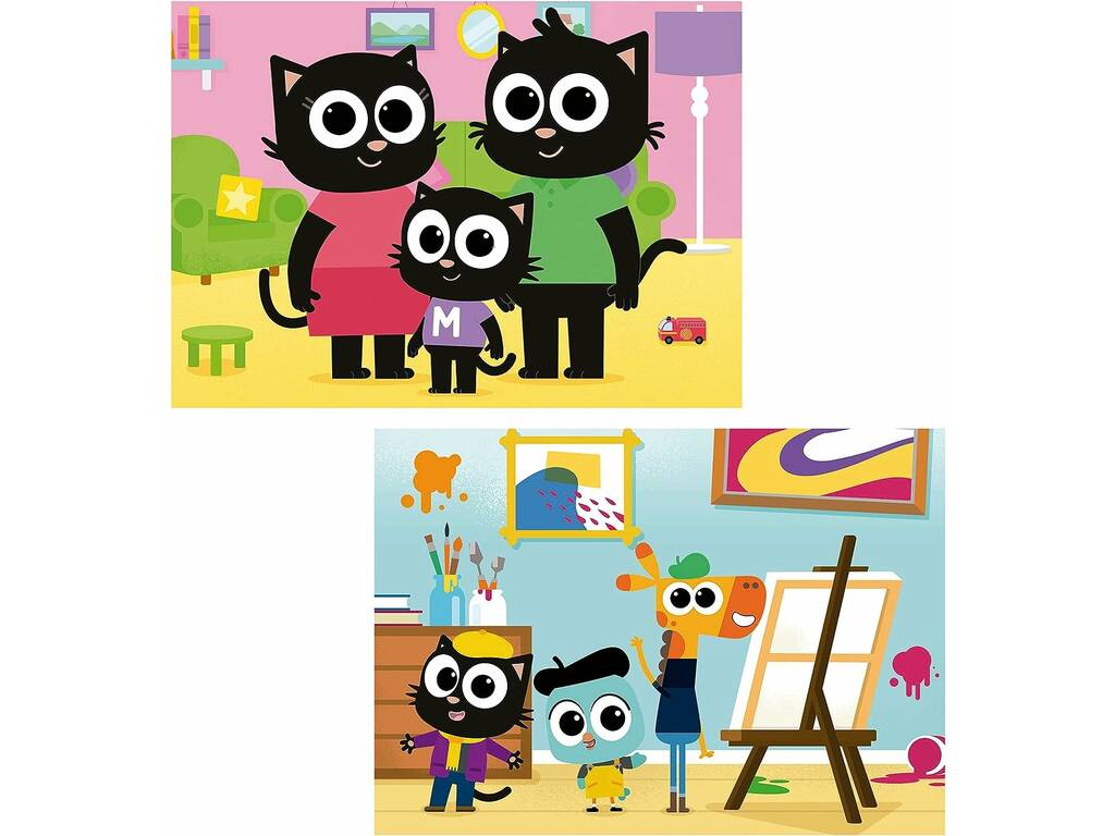 Casse-tête 2x48 Milo Educa 19542