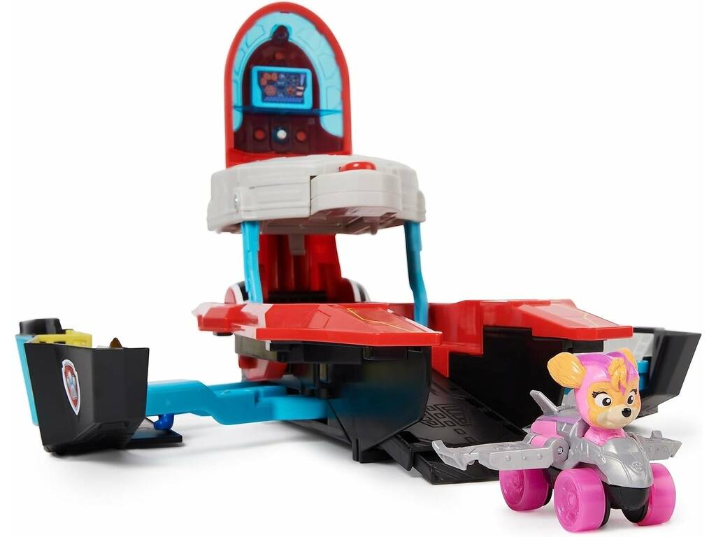 Paw Patrol The Mighty Movie Pup Squad Aircraft Carrier HQ Spin Master 6068152