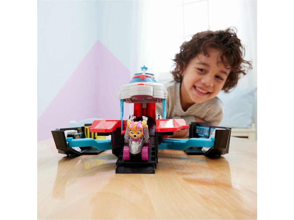 Paw Patrol The Mighty Movie Pup Squad Aircraft Carrier HQ Spin Master 6068152
