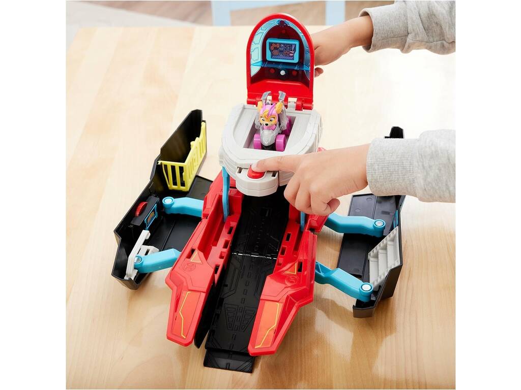 Paw Patrol The Mighty Movie Pup Squad Aircraft Carrier HQ Spin Master 6068152