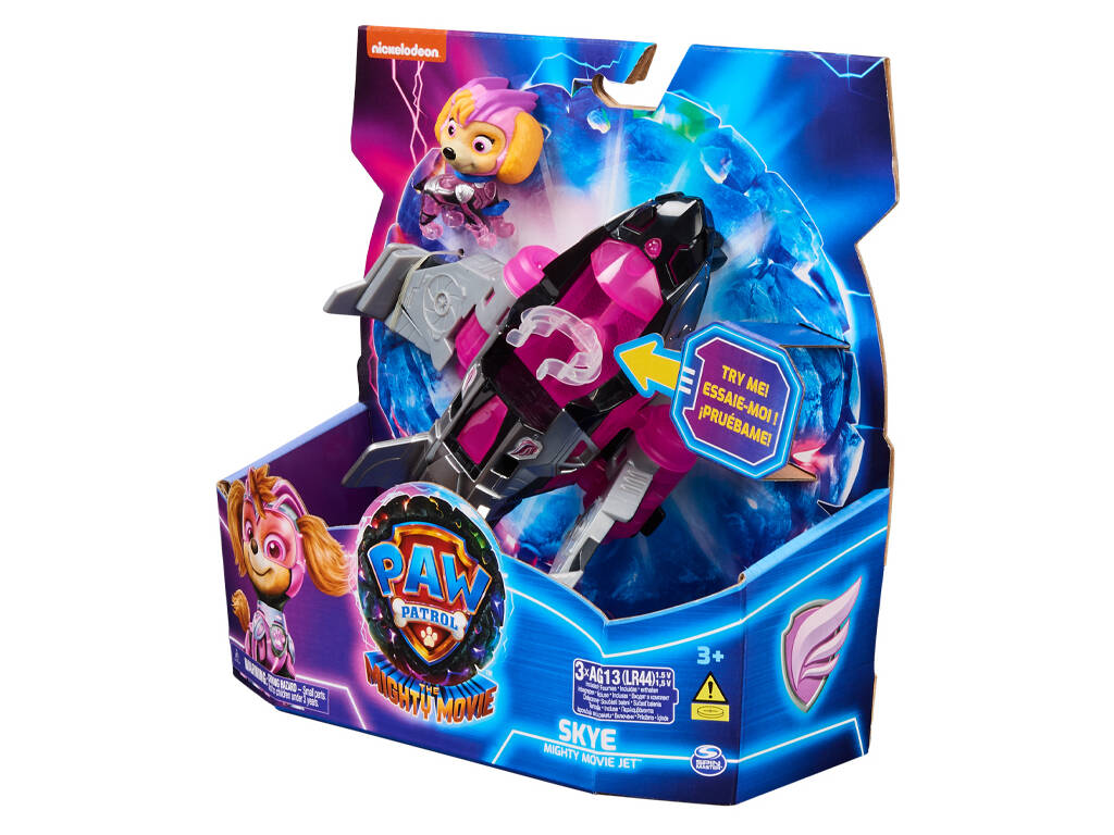Paw Patrol Mighty Movie Veicolo Skye di Spin Master 6067506