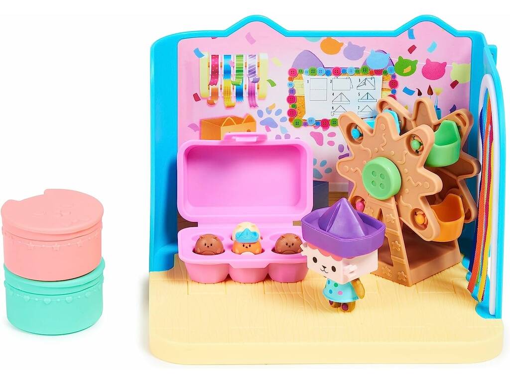 La Casa de Muñecas de Gabby Habitación Deluxe Sala De Manualidades De Bebé Box de Spin Master 606415