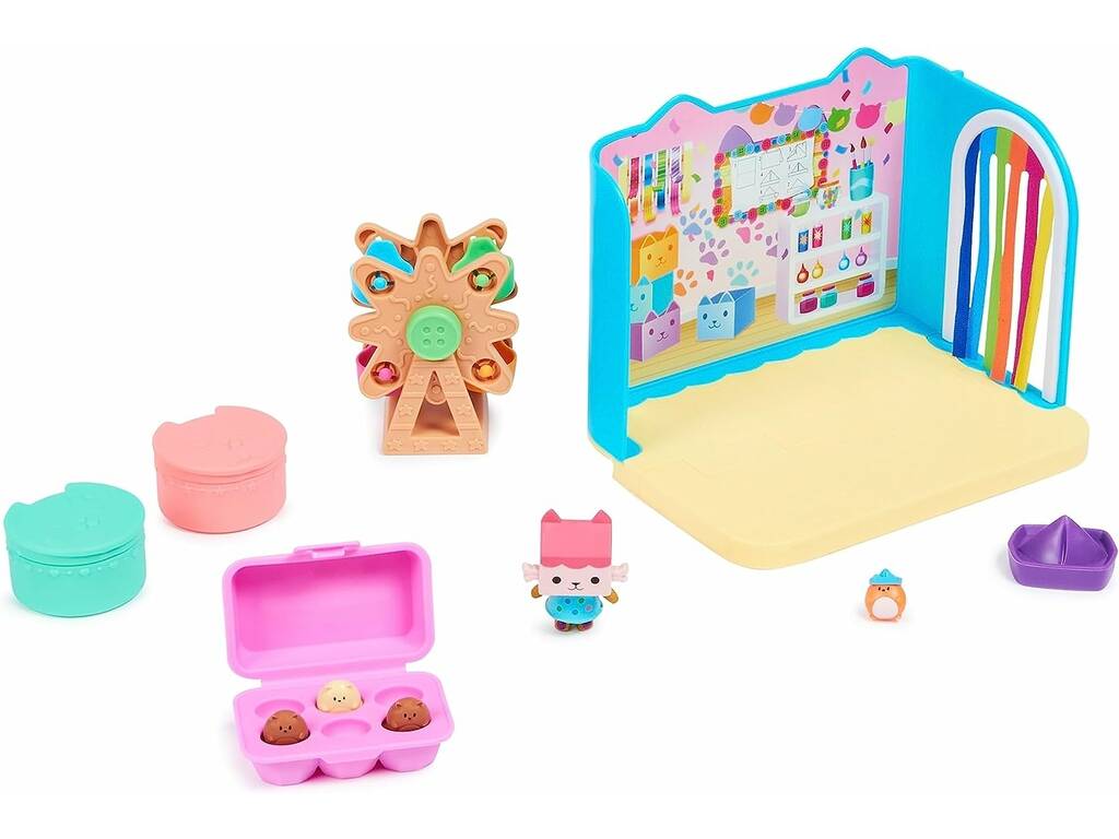 La Casa de Muñecas de Gabby Habitación Deluxe Sala De Manualidades De Bebé Box de Spin Master 606415