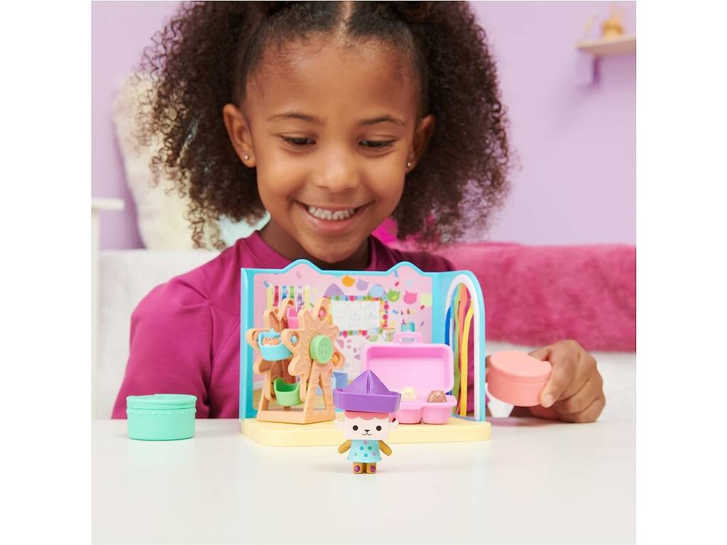 La Casa de Muñecas de Gabby Habitación Deluxe Sala De Manualidades De Bebé Box de Spin Master 606415