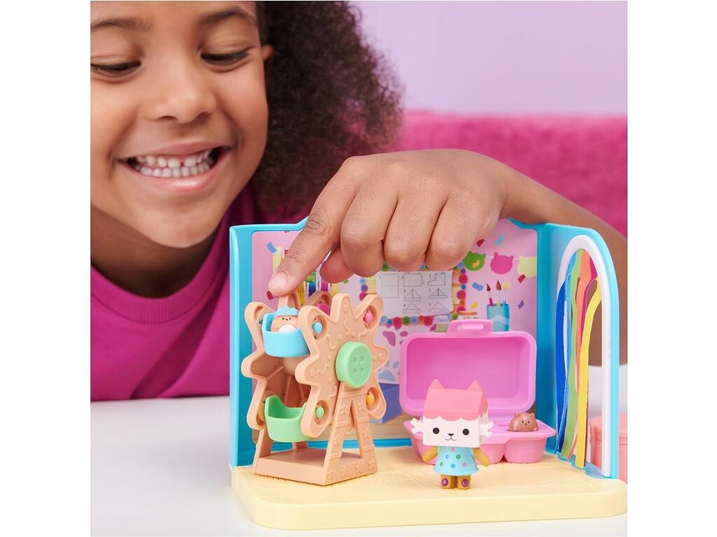 La Casa de Muñecas de Gabby Habitación Deluxe Sala De Manualidades De Bebé Box de Spin Master 606415