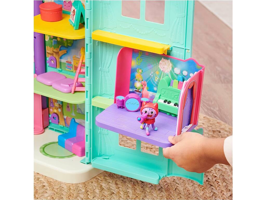 Casa delle bambole di Gabby Stanza della musica incredibile di Daniel James Catnip Spin Master 6065830