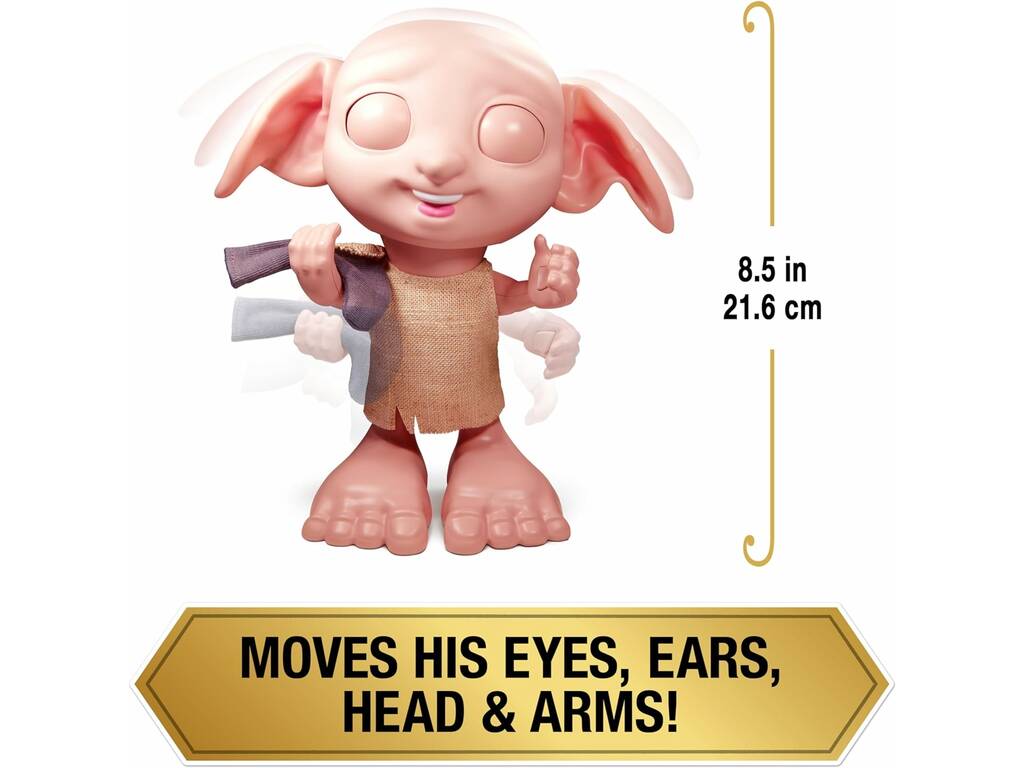 Harry Potter Interactive Magic Dobby Figure Spin Master 6069166