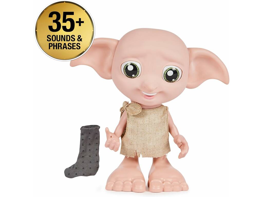 Harry Potter Interactive Magic Dobby Figure Spin Master 6069166