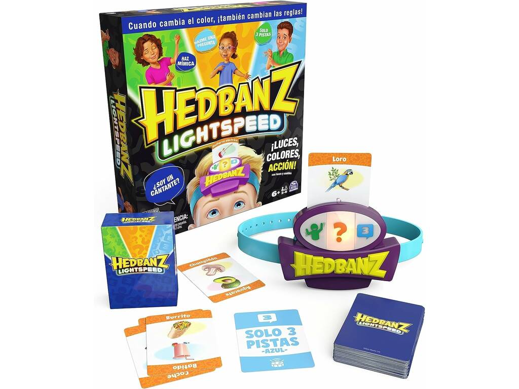 Hedbanz Lightspeed di Spin Master 6068027