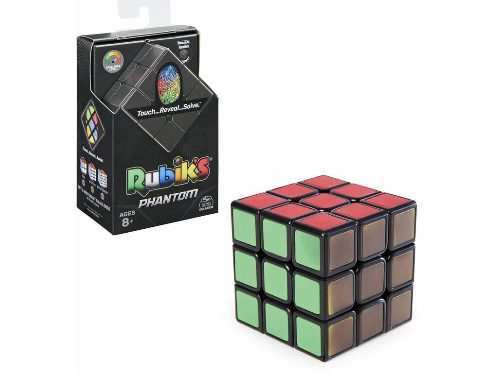 Rubik's 3x3 Phantom de Spin Master 6064647