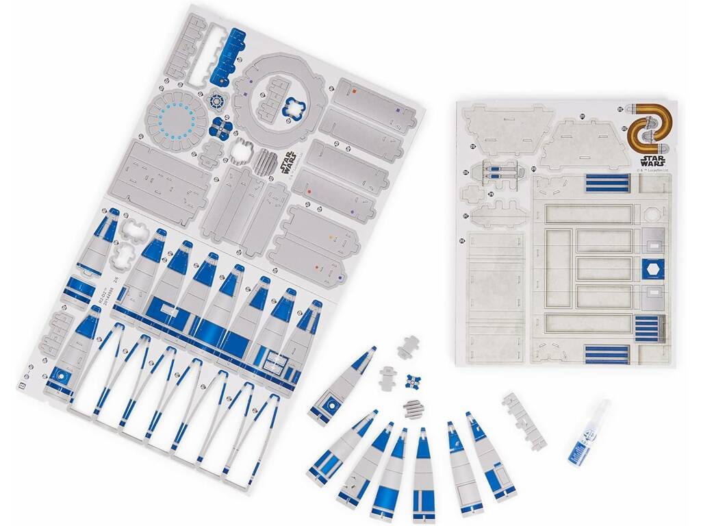Star Wars R2D2 Spin Master 4D Puzzle 6069817