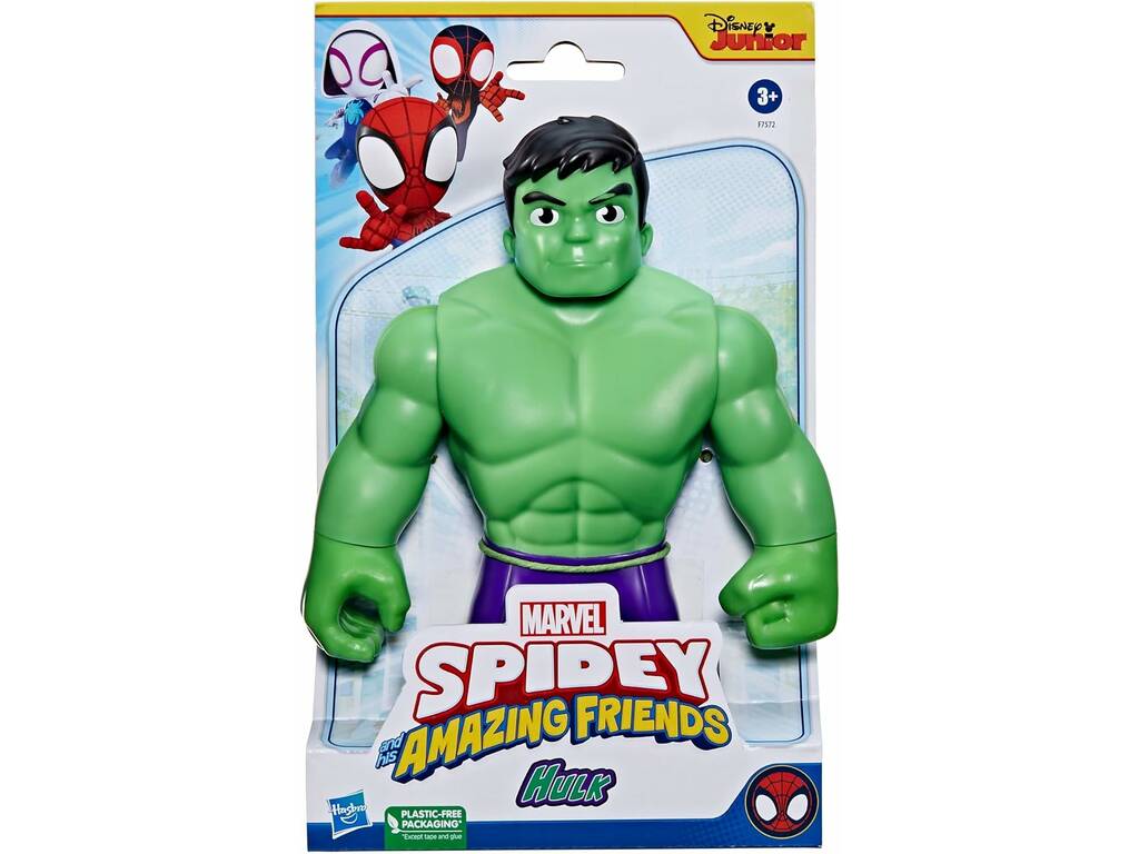 Marvel Spidey And His Amazing Friends Hulk Figure Hasbro F7572