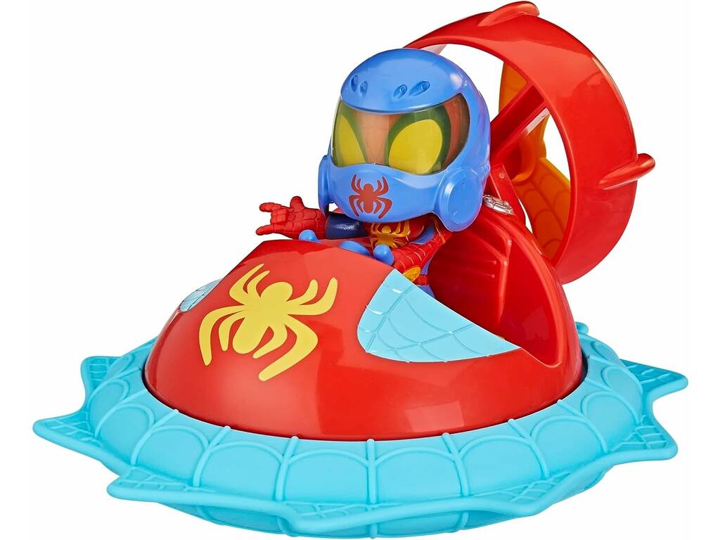 Poupée Spidey et ses incroyables amis avec aéroglisseur Hasbro F7252