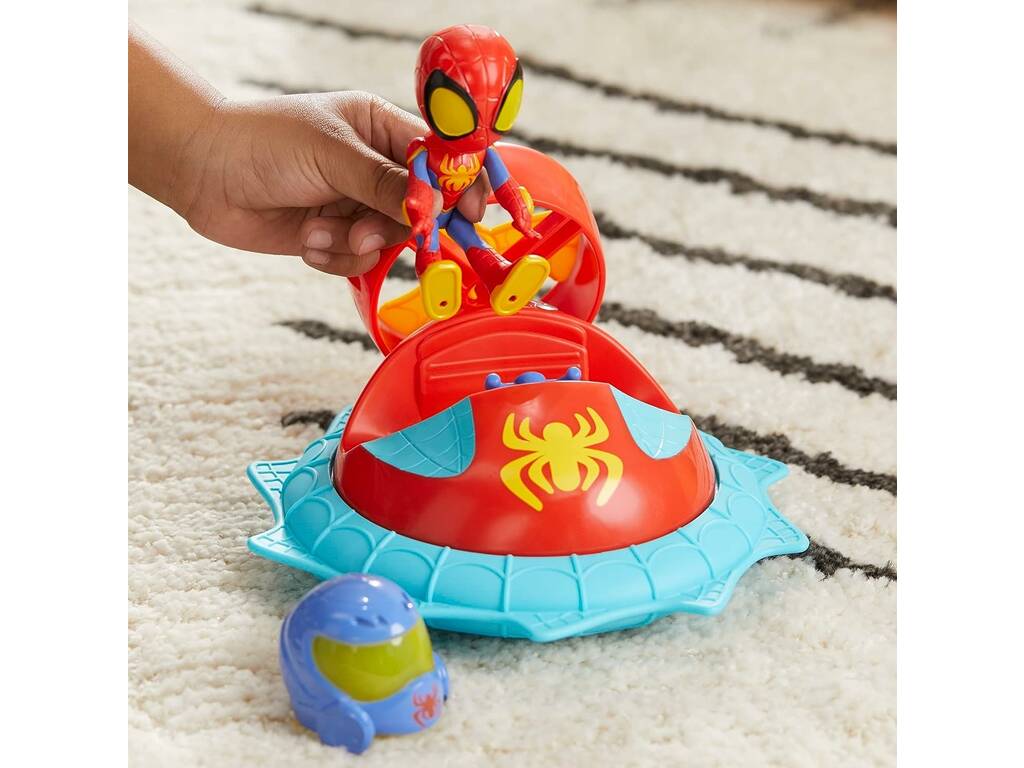 Poupée Spidey et ses incroyables amis avec aéroglisseur Hasbro F7252