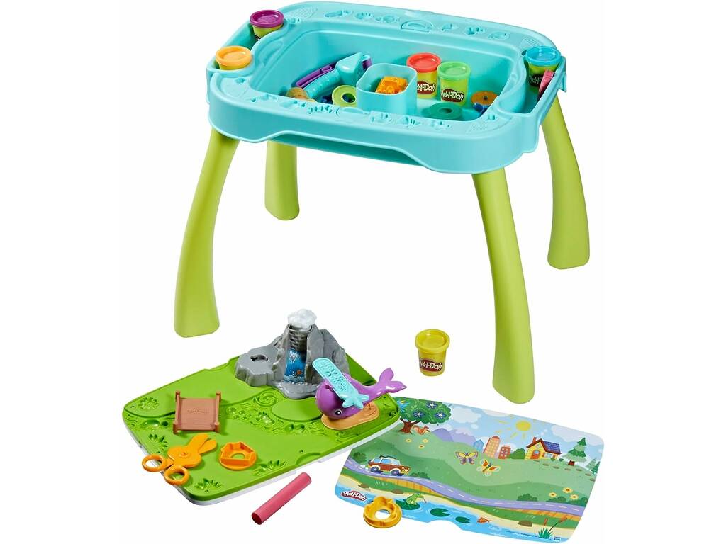 Play Doh Tavolo Creatività 2 In 1 Hasbro F6927