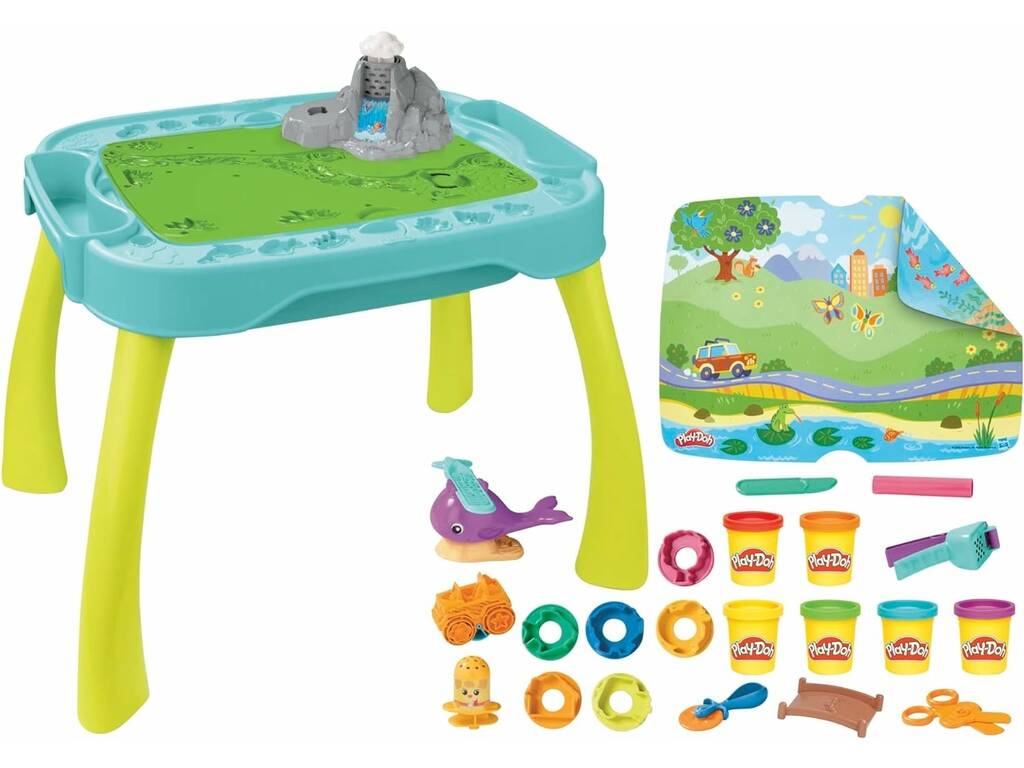 Play Doh Tavolo Creatività 2 In 1 Hasbro F6927