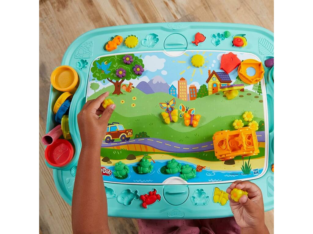 Play Doh Tavolo Creatività 2 In 1 Hasbro F6927