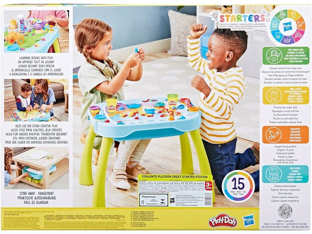 Play Doh Tavolo Creatività 2 In 1 Hasbro F6927