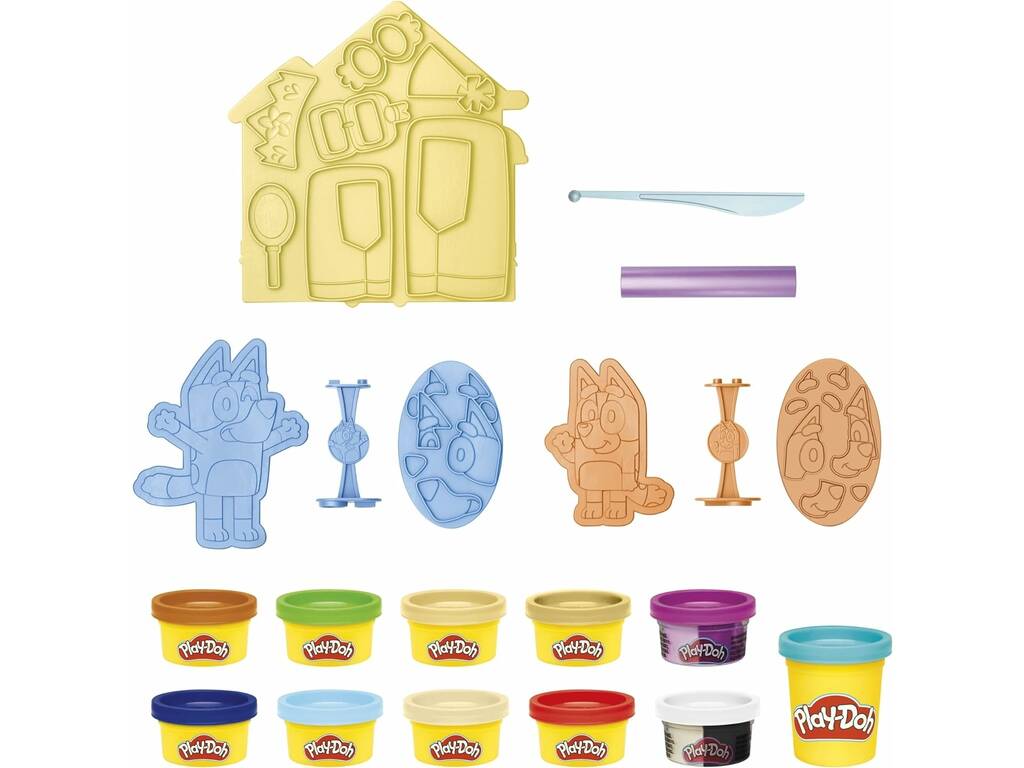 Play Doh Bluey's Costumes Hasbro F4374