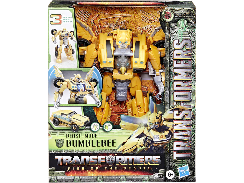 Transformers Rise Of The Beasts Figura Bumblebee Beast Mode Hasbro F4055