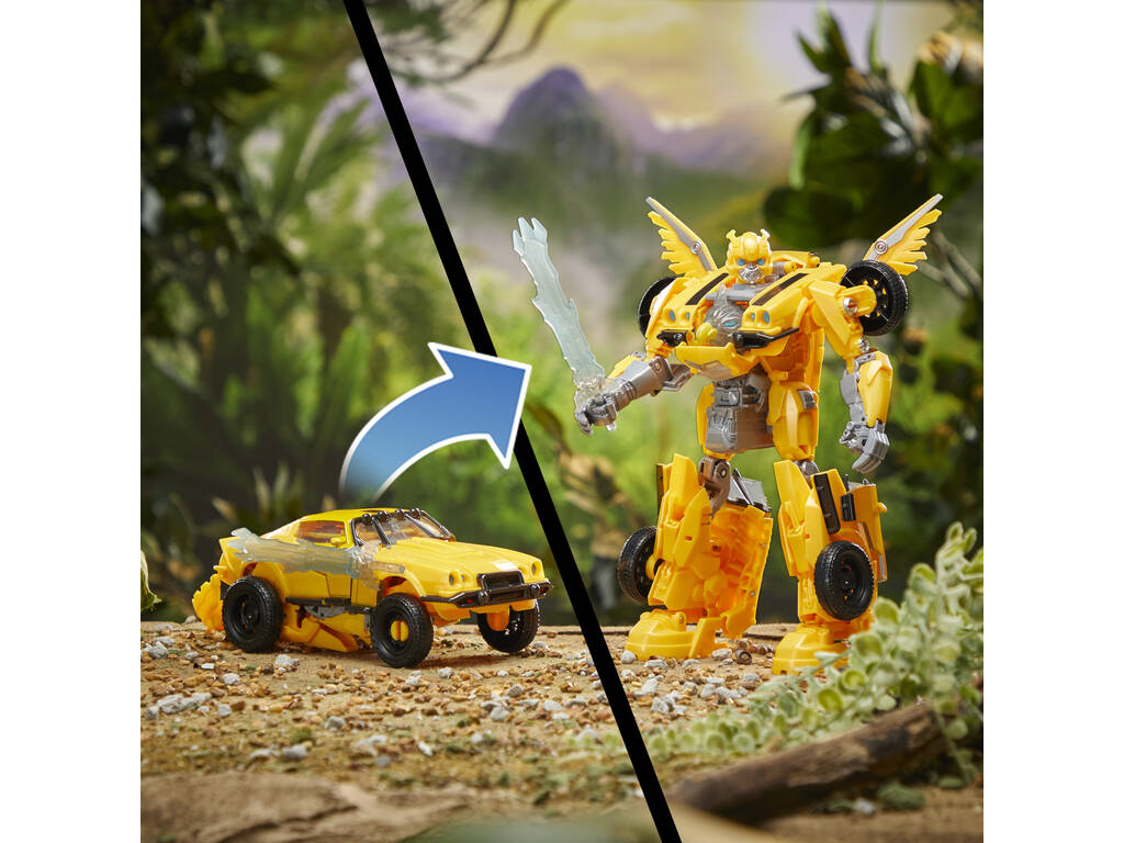 Transformers Rise Of The Beasts Figura Bumblebee Beast Mode Hasbro F4055