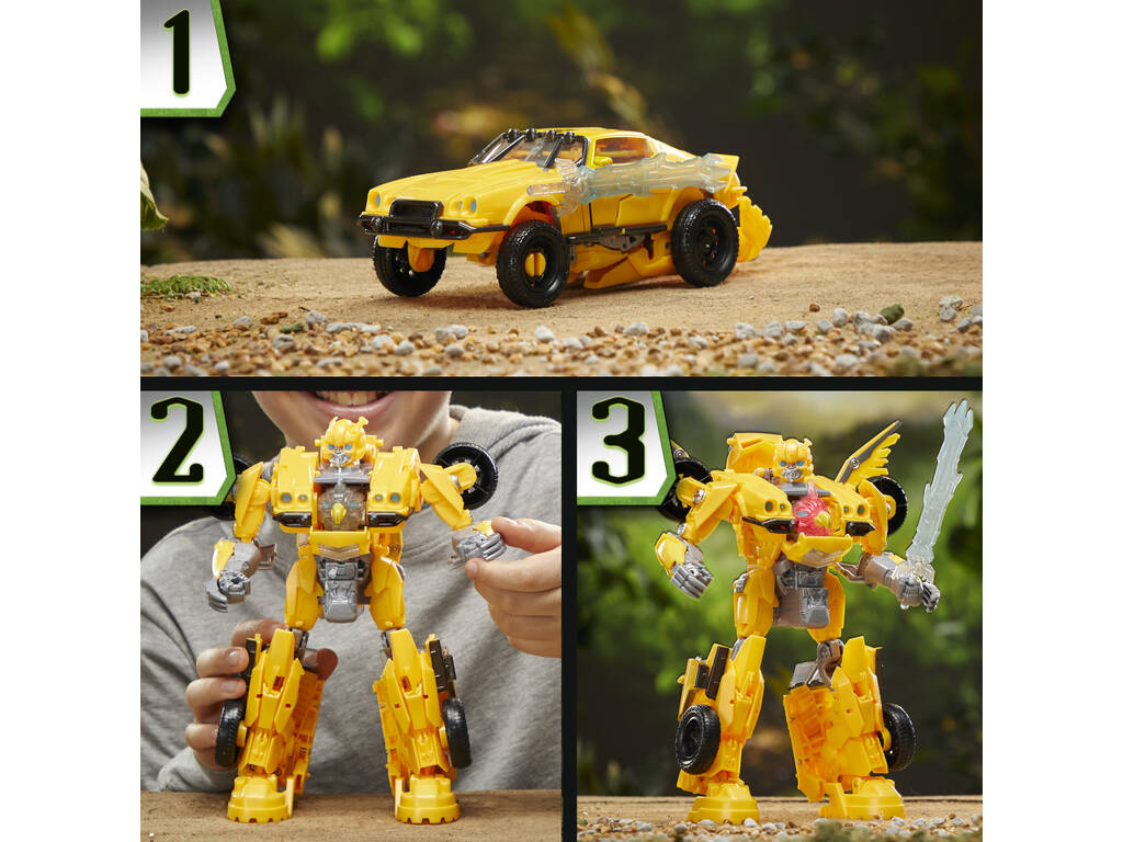 Transformers Rise Of The Beasts Figura Bumblebee Beast Mode Hasbro F4055