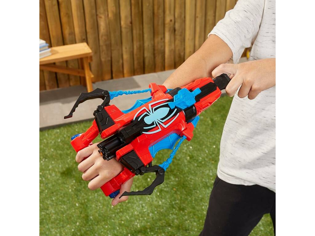 Spiderman Nerf Lanciatore di dardi e acqua Hasbro F7852