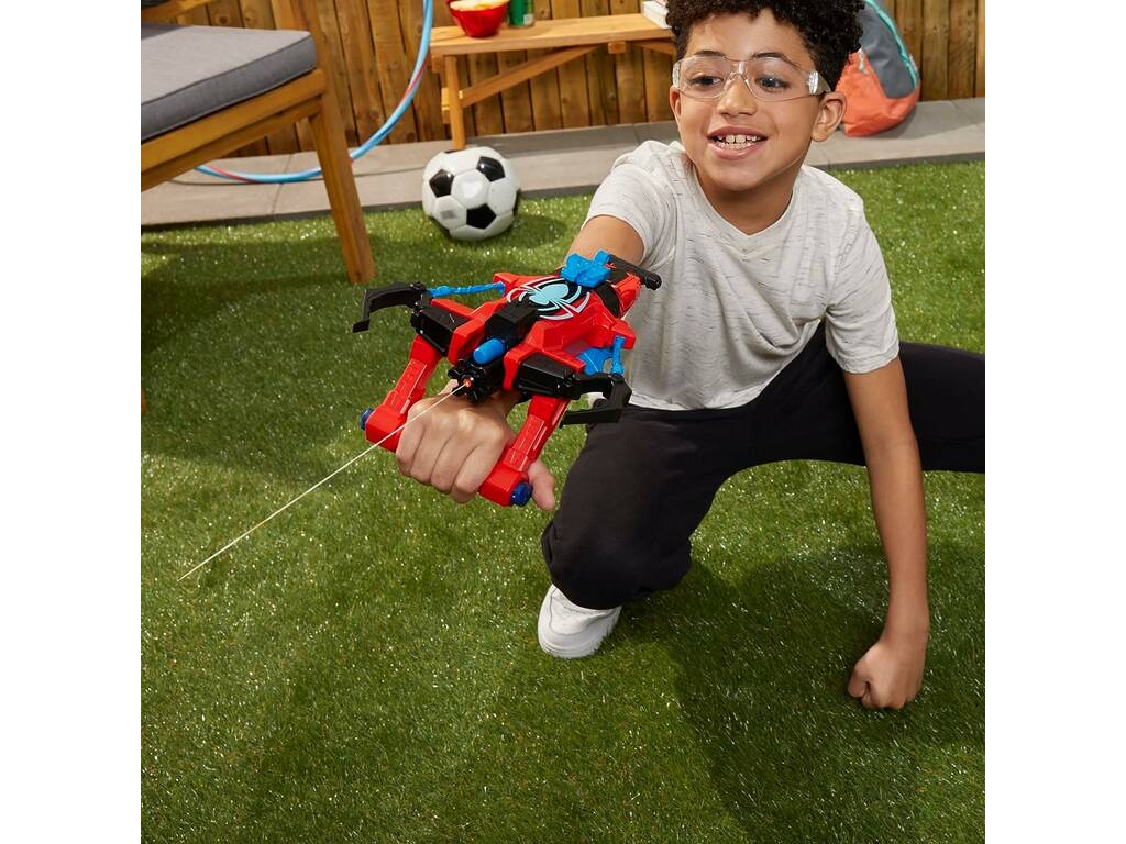 Spiderman Nerf Lanciatore di dardi e acqua Hasbro F7852