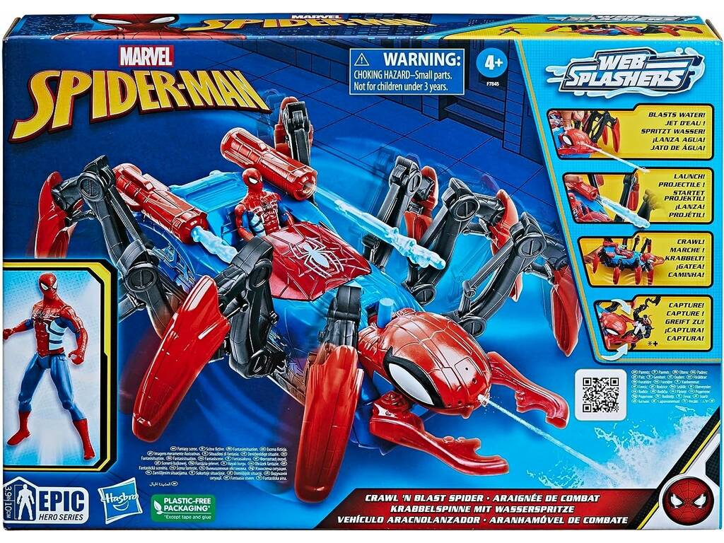 Spiderman Aracnolancer Vehicle Hasbro F7845