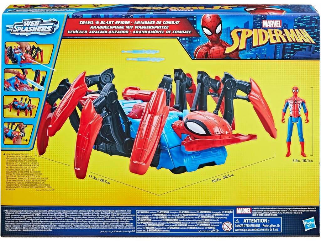 Spiderman Aracnolancer Vehicle Hasbro F7845
