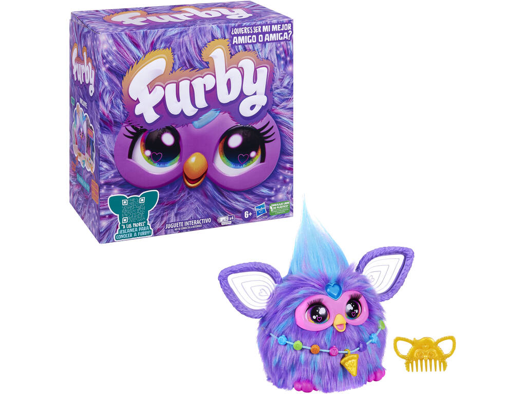 Furby Peluche Interattivo color Viola Hasbro F6743105