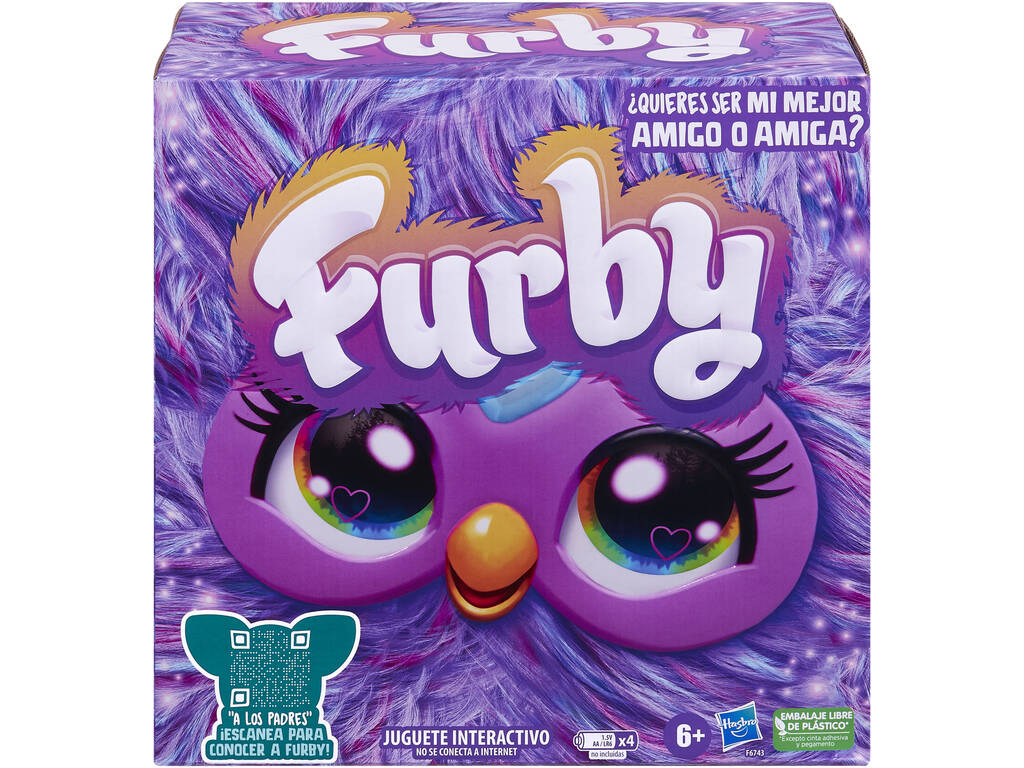 Furby Peluche Interattivo color Viola Hasbro F6743105