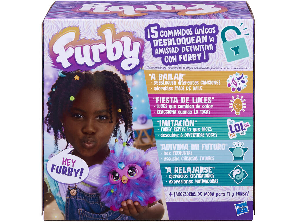 Furby Peluche Interattivo color Viola Hasbro F6743105