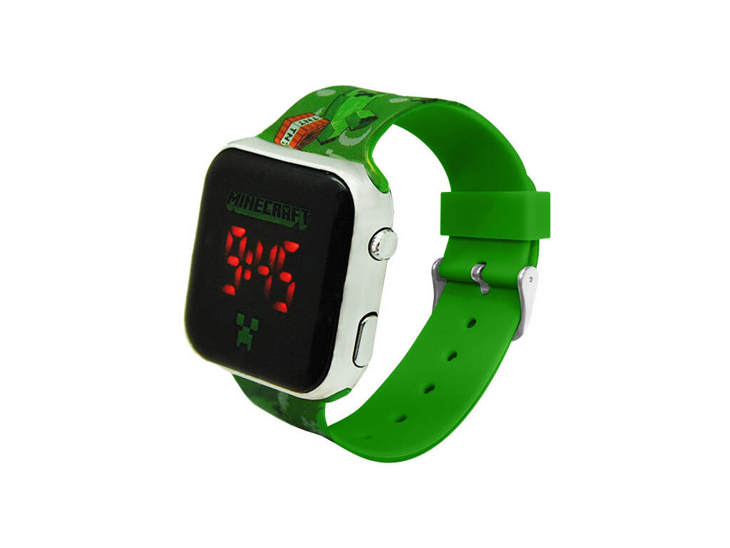 Horloge Led Minecraft par Kids Licensing MIN4129