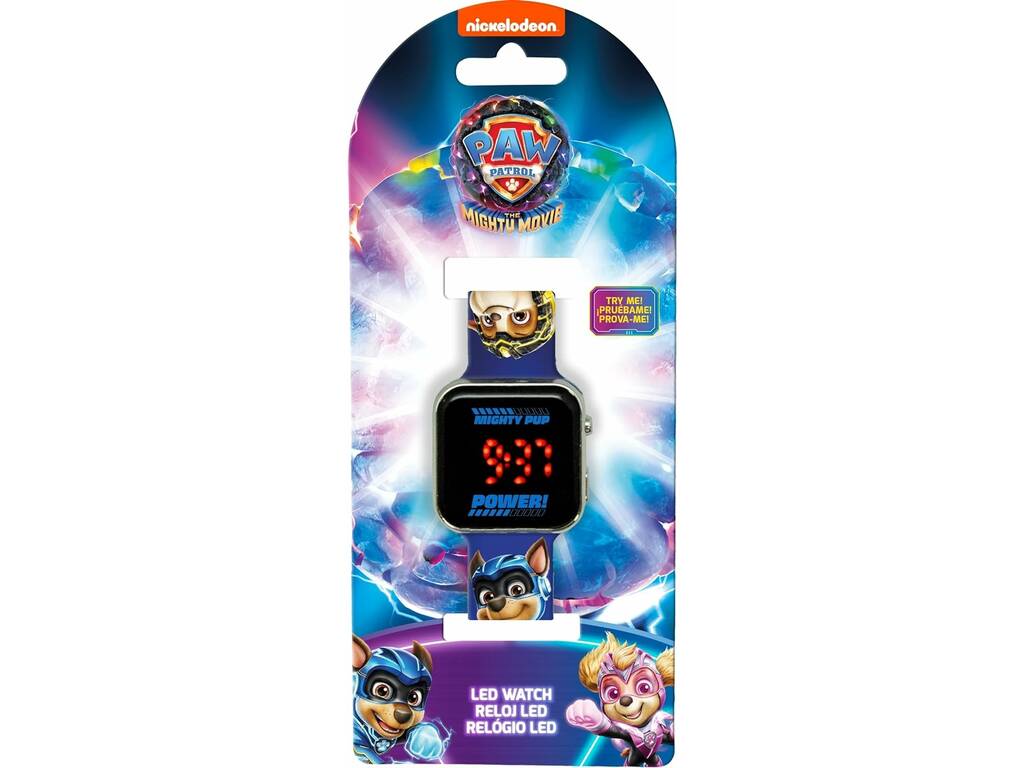 Orologio LED paw patrol Kids PW19944