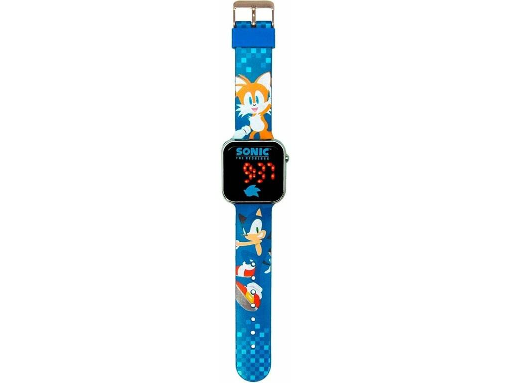 Montre Sonic LED de Kids Licensing SNC4198M