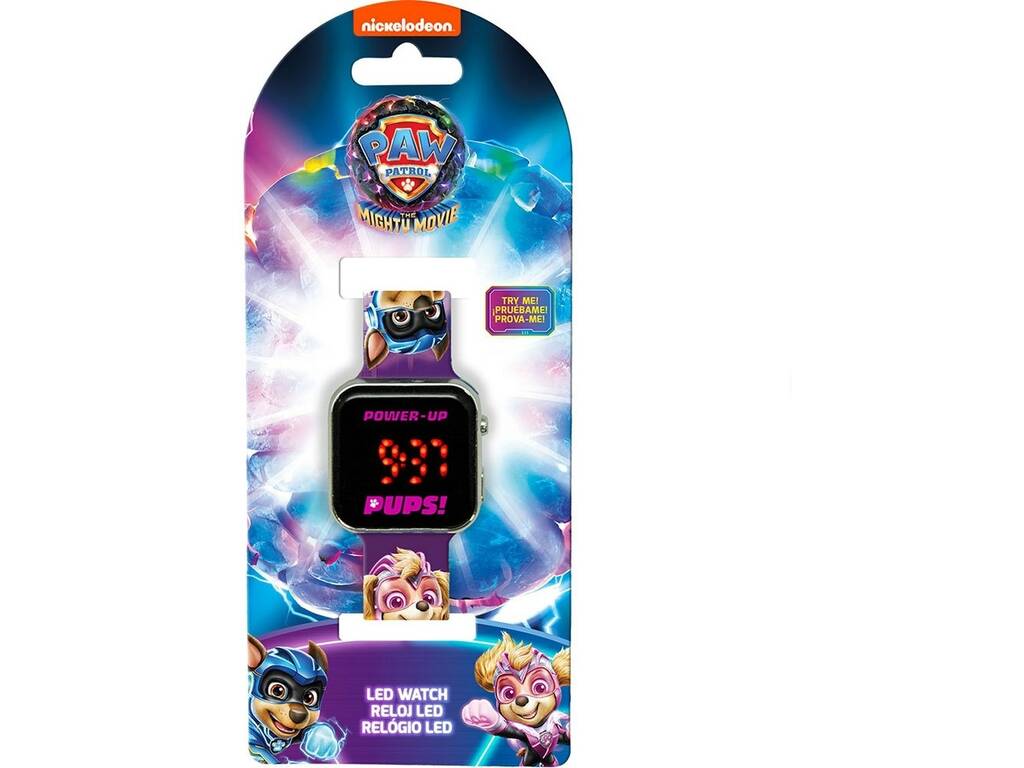 Orologio LED Paw Patrol Skye Kids PW19945