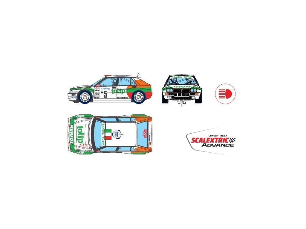 Scalextric Auto Lancia Delta Integrale Totip U10480S300