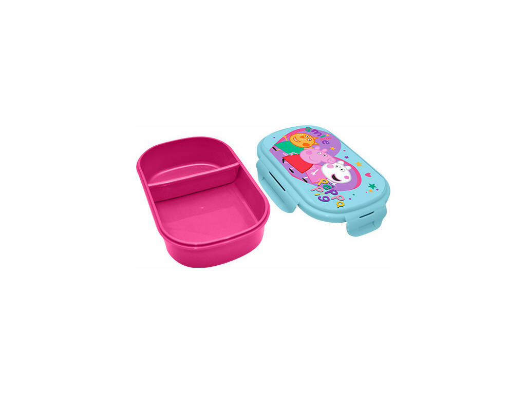 Peppa Pig Tostapane rettangolare con Posate di Kids Licensing