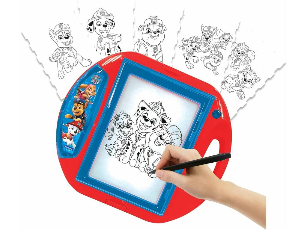 Projecteur de motifs canins Paw Patrol avec pochoirs et tampons Lexibook CR310PA