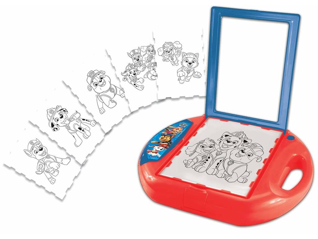 Projecteur de motifs canins Paw Patrol avec pochoirs et tampons Lexibook CR310PA
