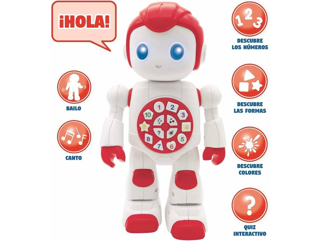 Powerman Baby Primer Robot parlant Lexibook ROB15ES