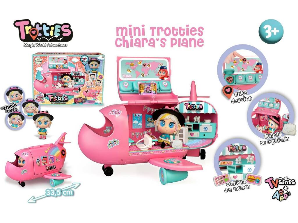 Mini Trotties L'aereo di Chiara Famosa TFT12000